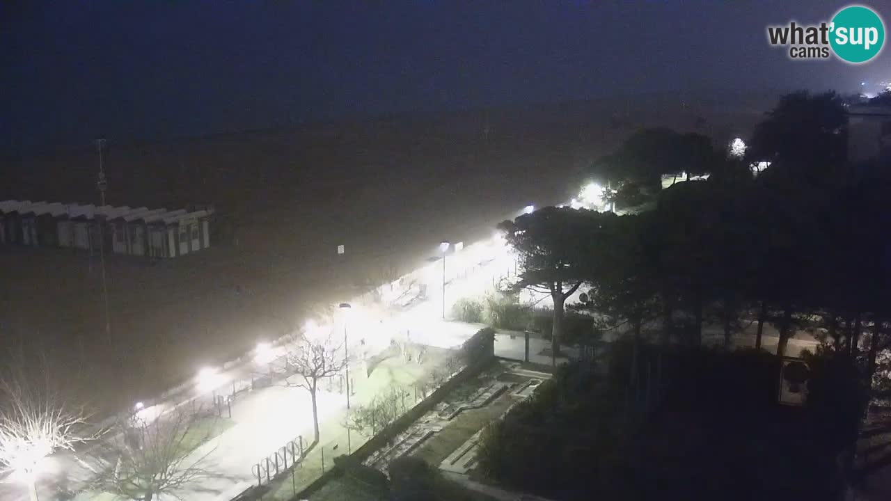 Live Webcam Bibione beach – view from Ashanti ApartHotel