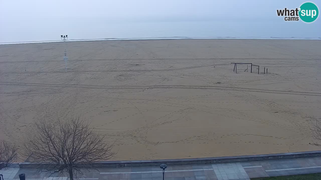 Webcam en direct plage de Bibione – vue depuis Ashanti ApartHotel