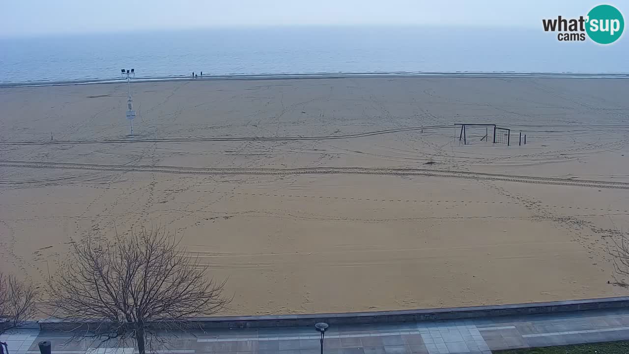 Webcam en direct plage de Bibione – vue depuis Ashanti ApartHotel