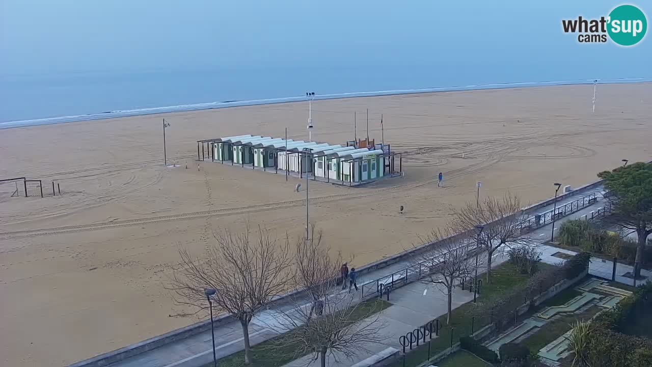 Webcam en direct plage de Bibione – vue depuis Ashanti ApartHotel