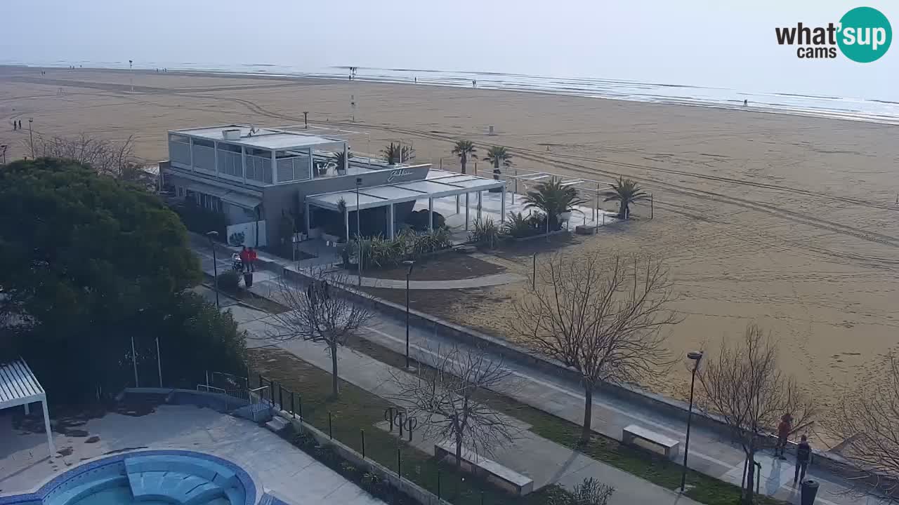 Live Webcam Bibione spiaggia – vista dall’Ashanti ApartHotel