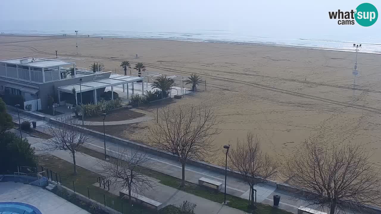 Webcam en vivo playa Bibione – vista desde Ashanti ApartHotel