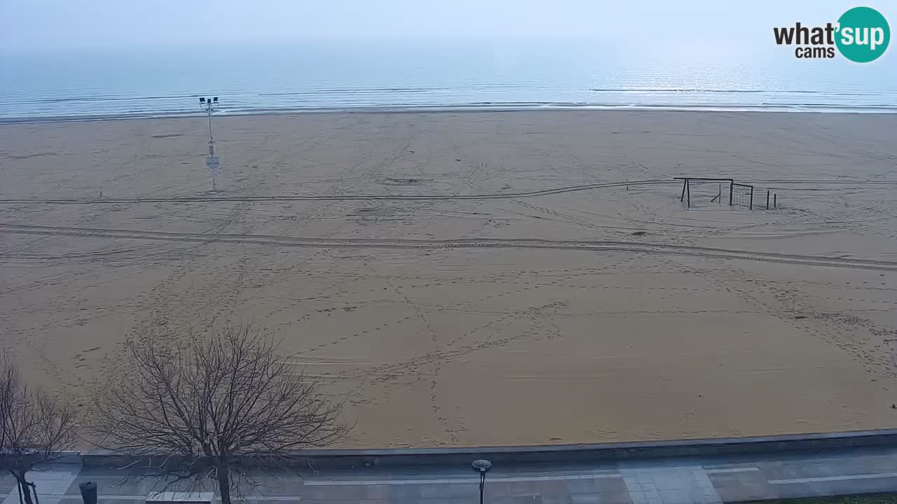 Webcam en direct plage de Bibione – vue depuis Ashanti ApartHotel