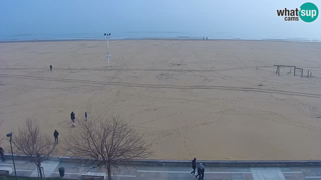 Webcam en vivo playa Bibione – vista desde Ashanti ApartHotel