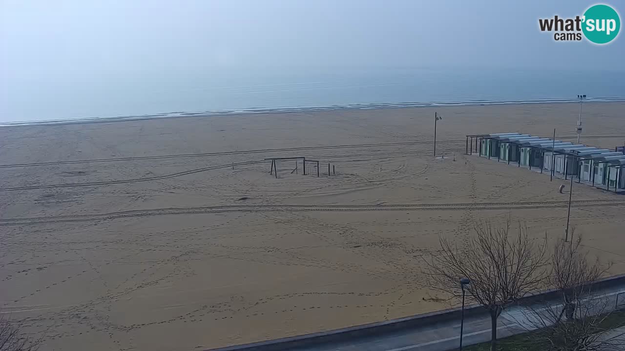 Webcam en direct plage de Bibione – vue depuis Ashanti ApartHotel