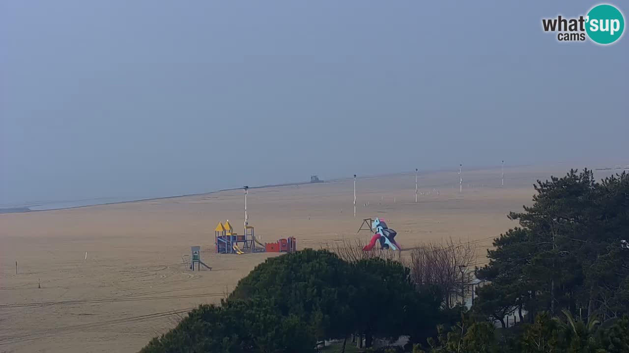 Live Webcam Bibione spiaggia – vista dall’Ashanti ApartHotel