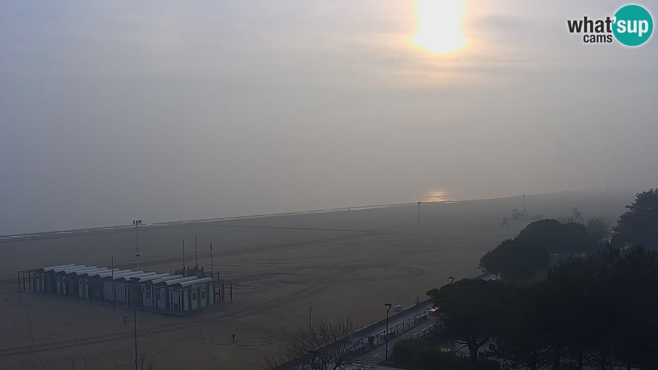 Webcam en vivo playa Bibione – vista desde Ashanti ApartHotel