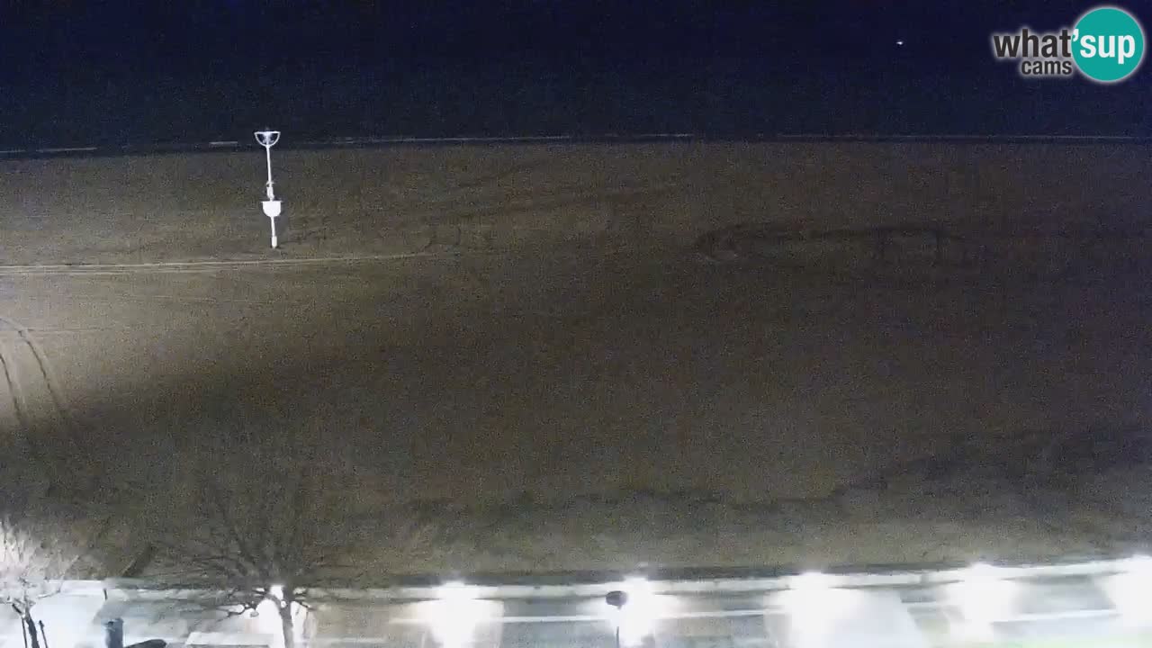 Webcam en direct plage de Bibione – vue depuis Ashanti ApartHotel