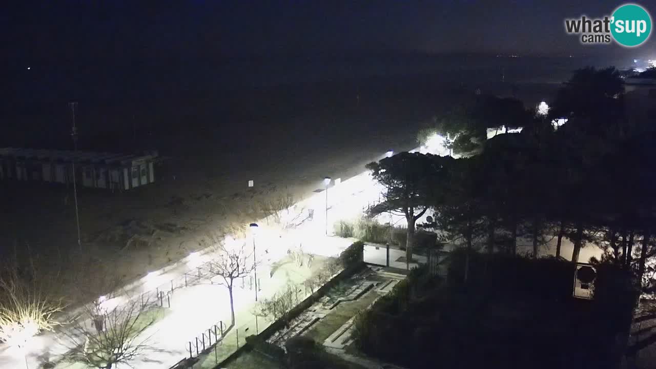 Live Webcam Bibione beach – view from Ashanti ApartHotel