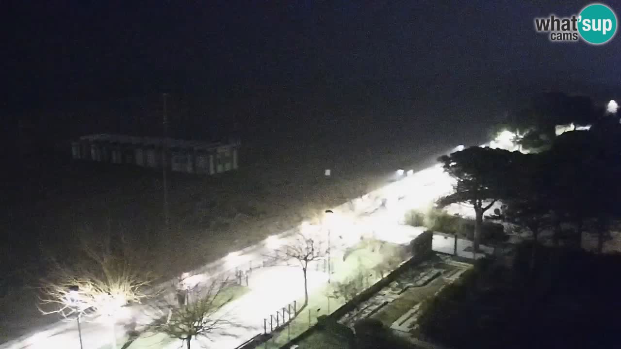 Live Webcam Bibione spiaggia – vista dall’Ashanti ApartHotel