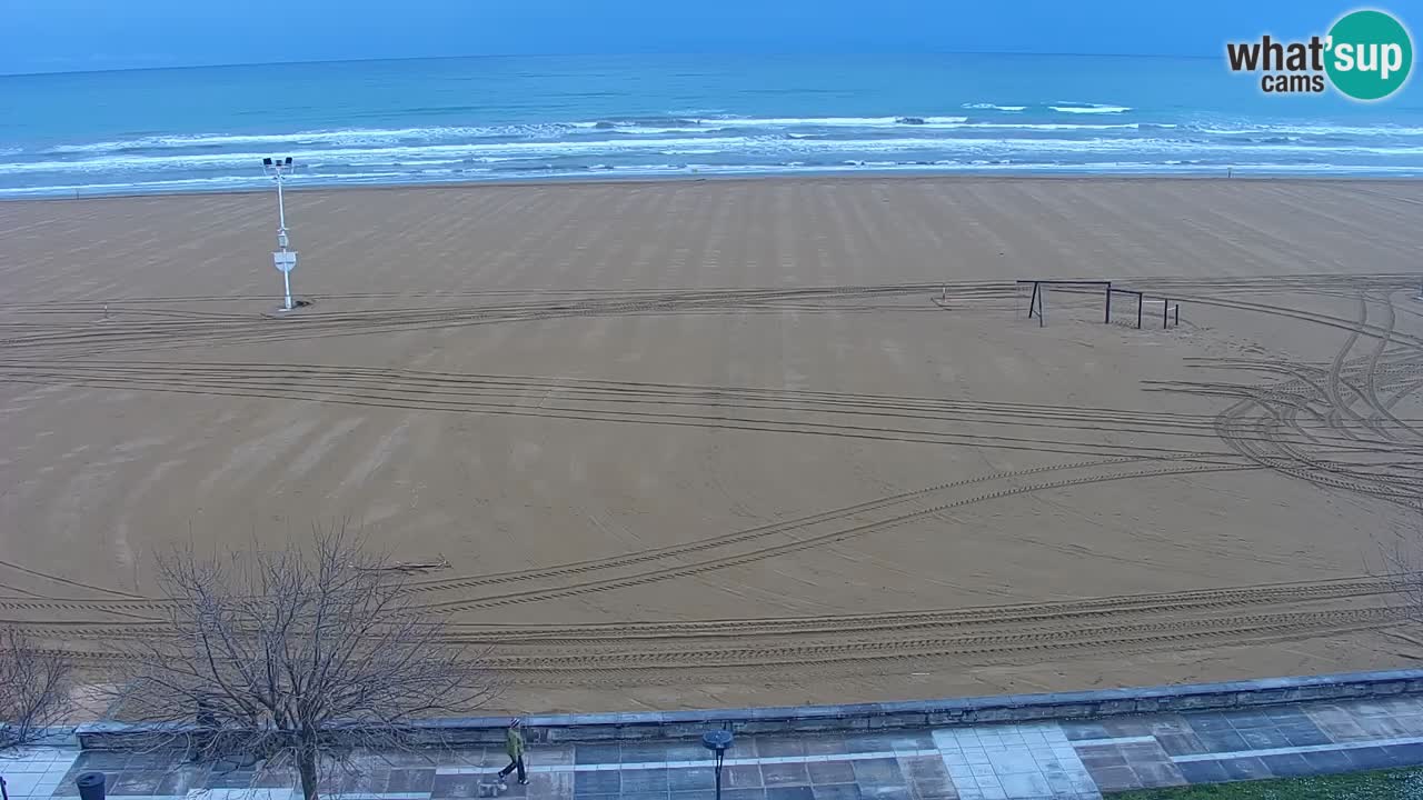 Webcam en direct plage de Bibione – vue depuis Ashanti ApartHotel