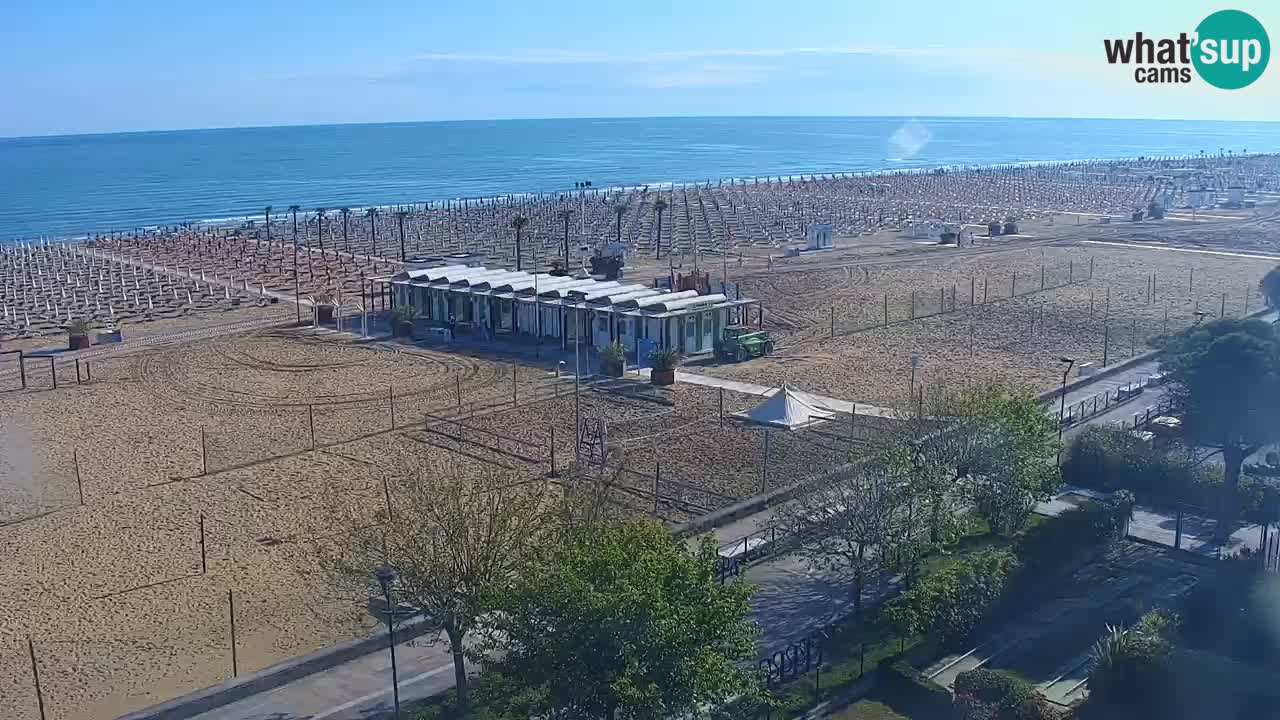 Live Webcam Bibione beach – view from Ashanti ApartHotel