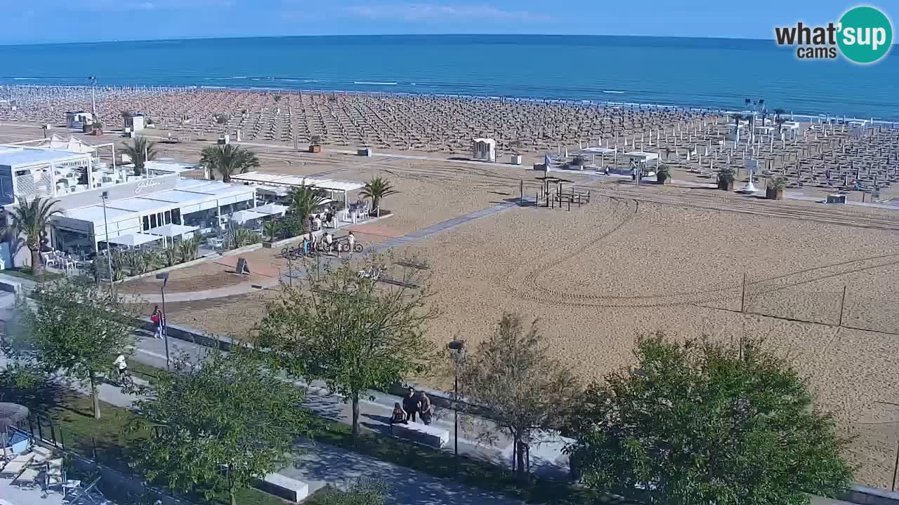 Live Webcam Bibione Strand – Blick vom Ashanti ApartHotel