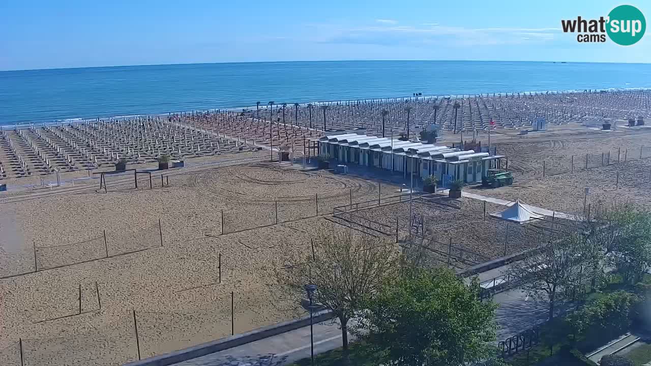 Live Webcam Bibione beach – view from Ashanti ApartHotel