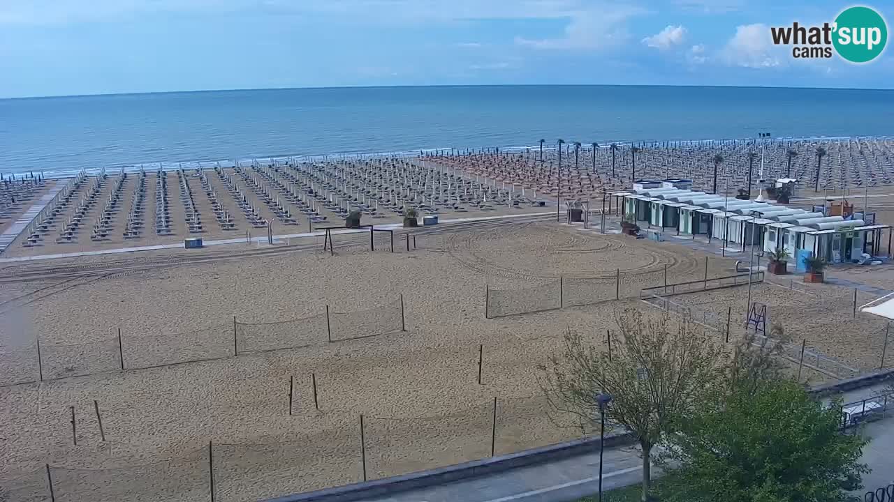 Live Webcam Bibione beach – view from Ashanti ApartHotel