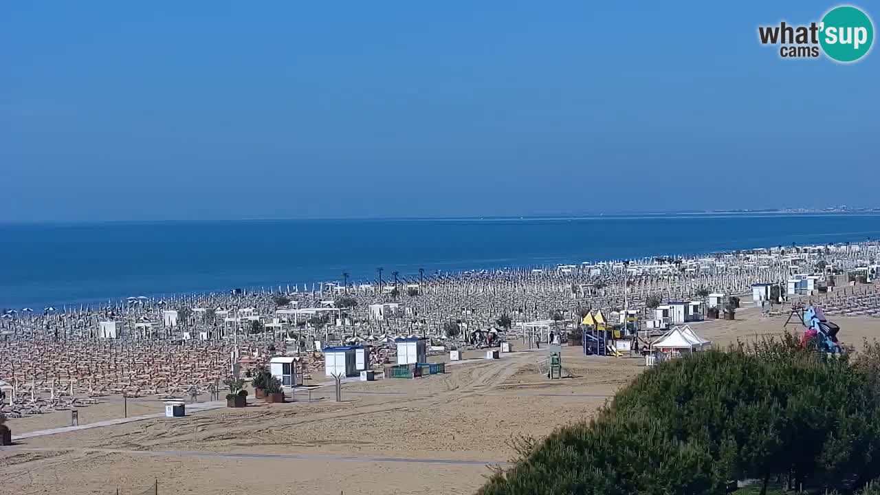 Live Webcam Bibione beach – view from Ashanti ApartHotel