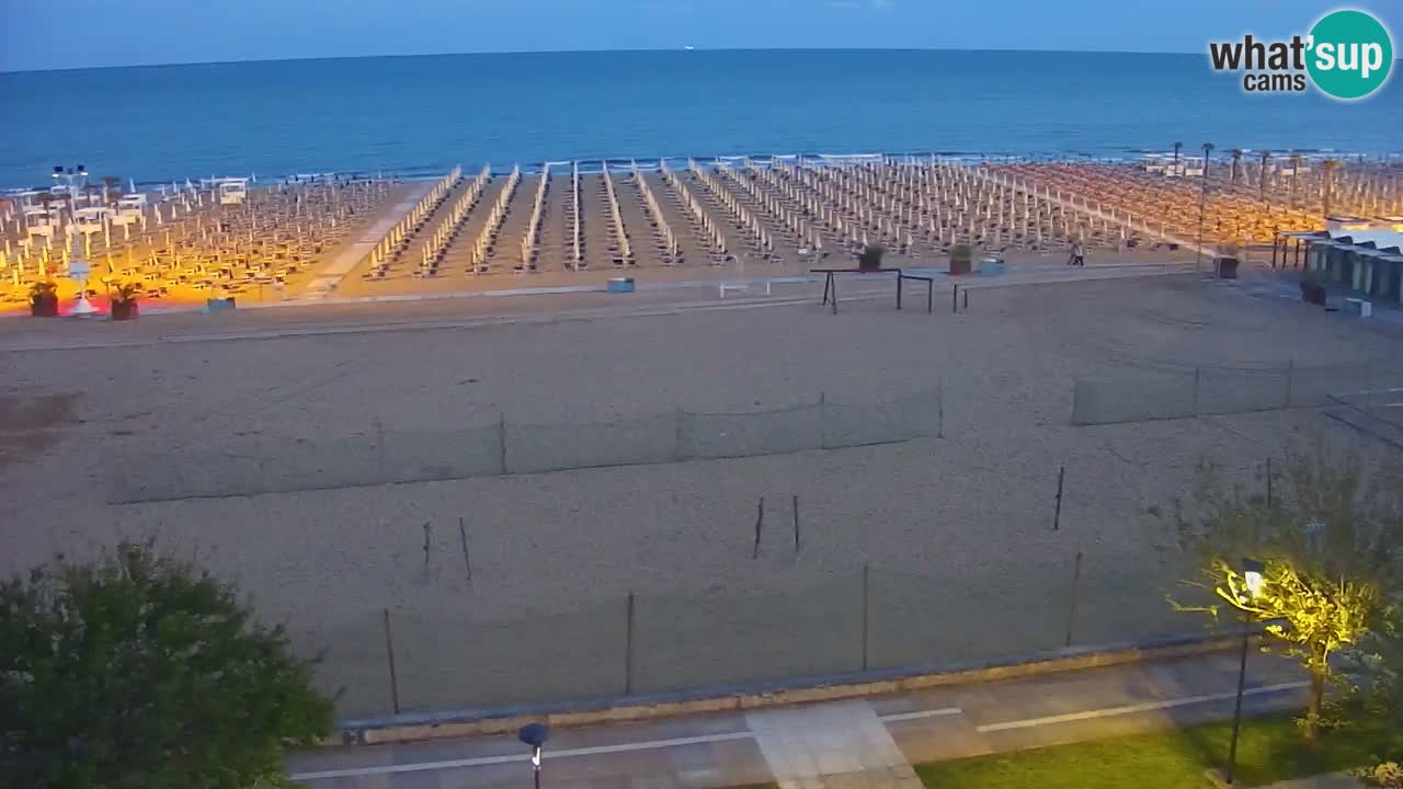 Live Webcam Bibione beach – view from Ashanti ApartHotel