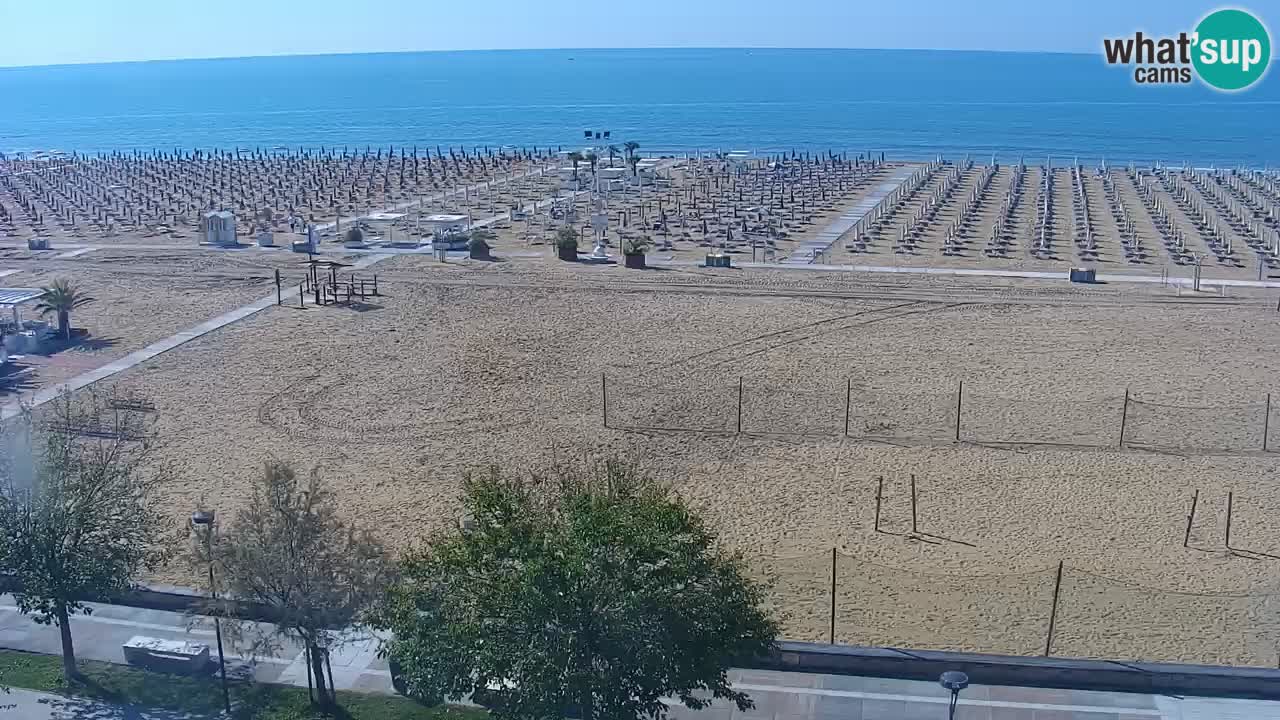 Live Webcam Bibione spiaggia – vista dall’Ashanti ApartHotel