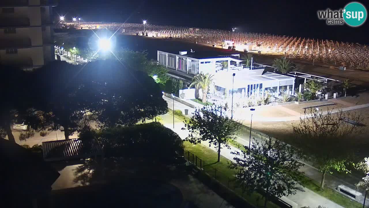 Live Webcam Bibione beach – view from Ashanti ApartHotel