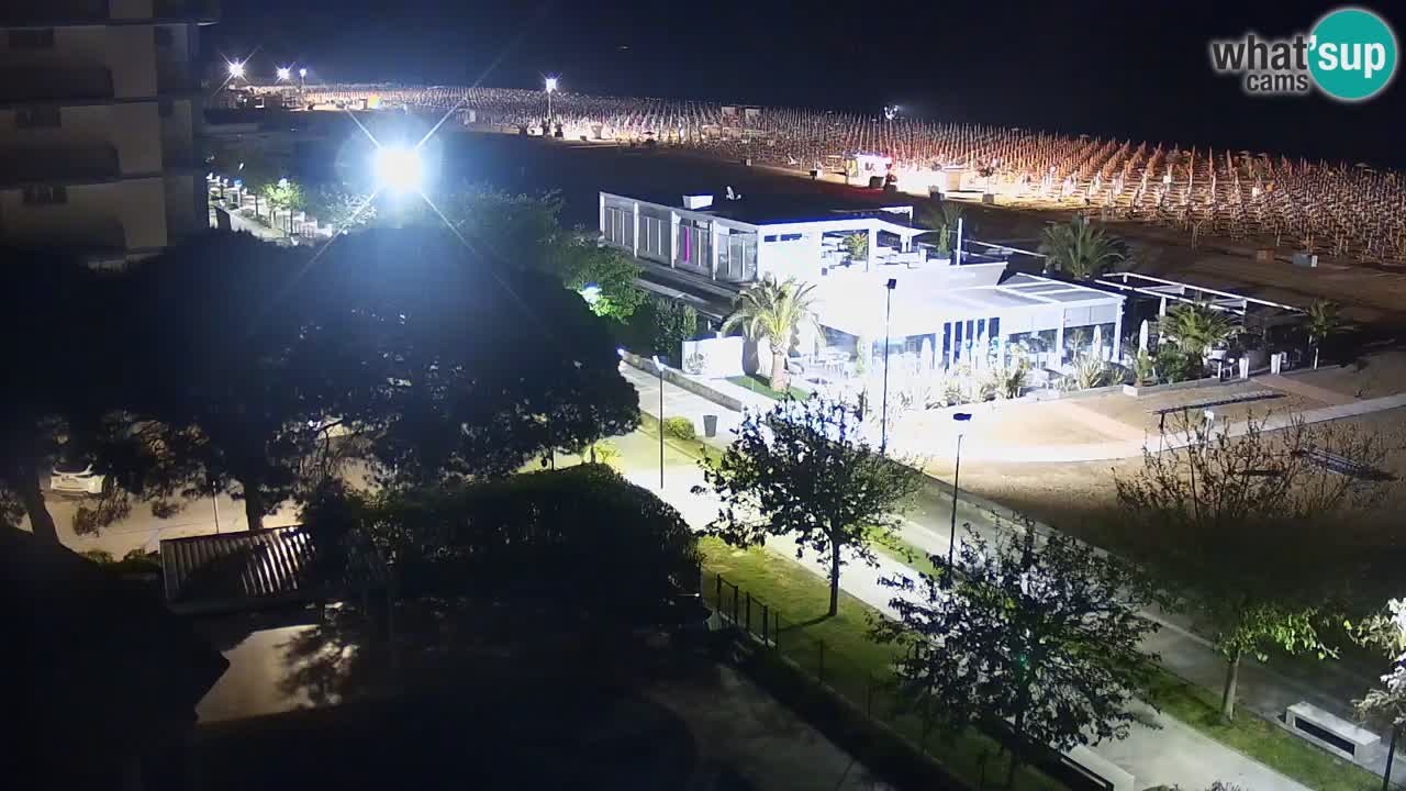 Live Webcam Bibione beach – view from Ashanti ApartHotel