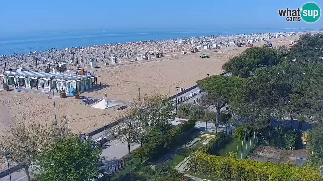 Live Webcam Bibione spiaggia – vista dall’Ashanti ApartHotel