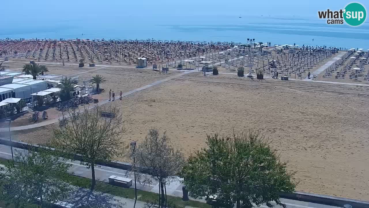 Live Webcam Bibione beach – view from Ashanti ApartHotel