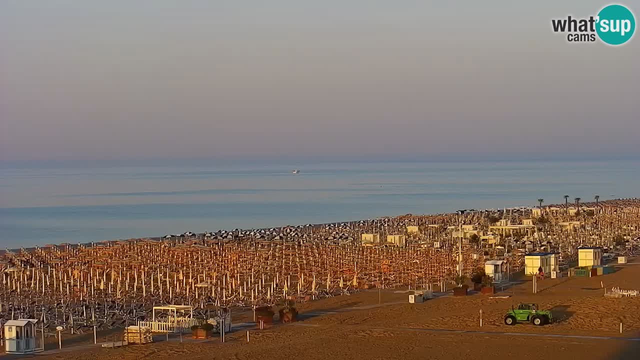 Webcam en vivo playa Bibione – vista desde Ashanti ApartHotel