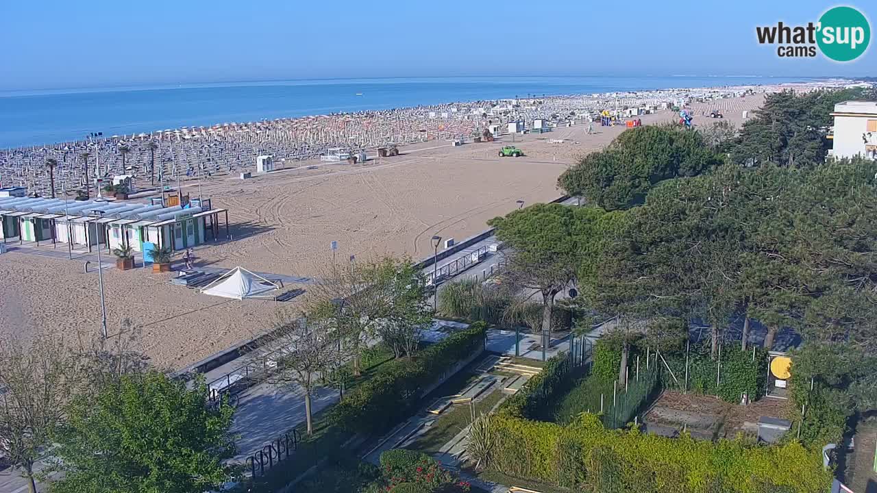 Live Webcam Bibione Strand – Blick vom Ashanti ApartHotel