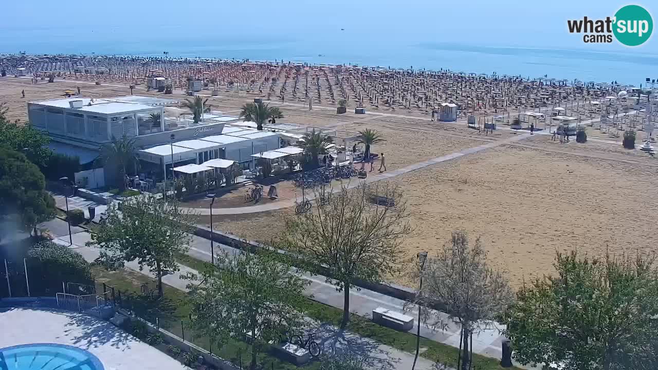 Live Webcam Bibione spiaggia – vista dall’Ashanti ApartHotel