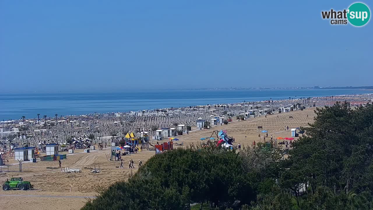 Live Webcam Bibione beach – view from Ashanti ApartHotel