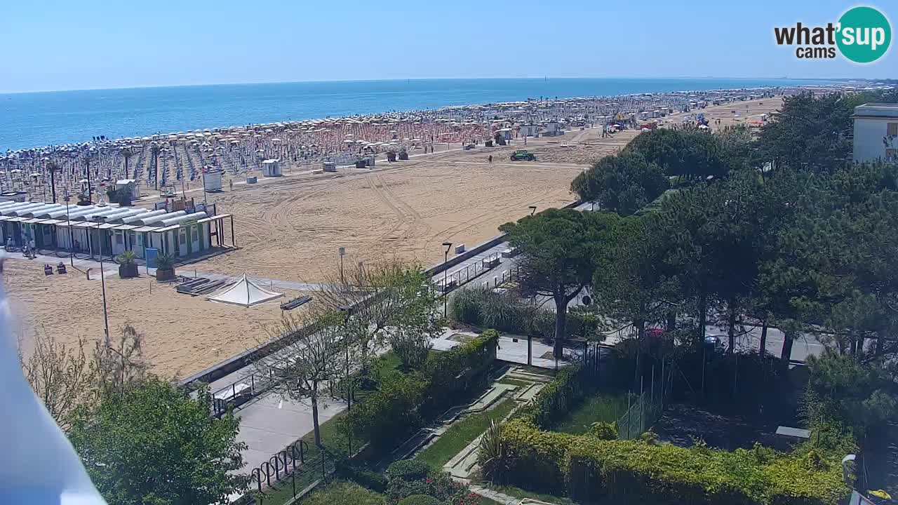 Live Webcam Bibione Strand – Blick vom Ashanti ApartHotel