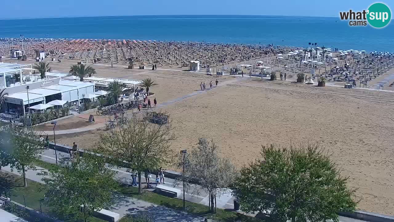 Live Webcam Bibione beach – view from Ashanti ApartHotel