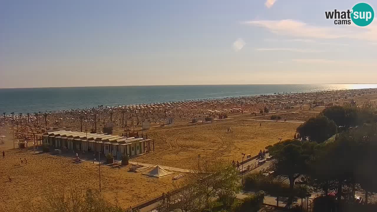 Live Webcam Bibione Strand – Blick vom Ashanti ApartHotel