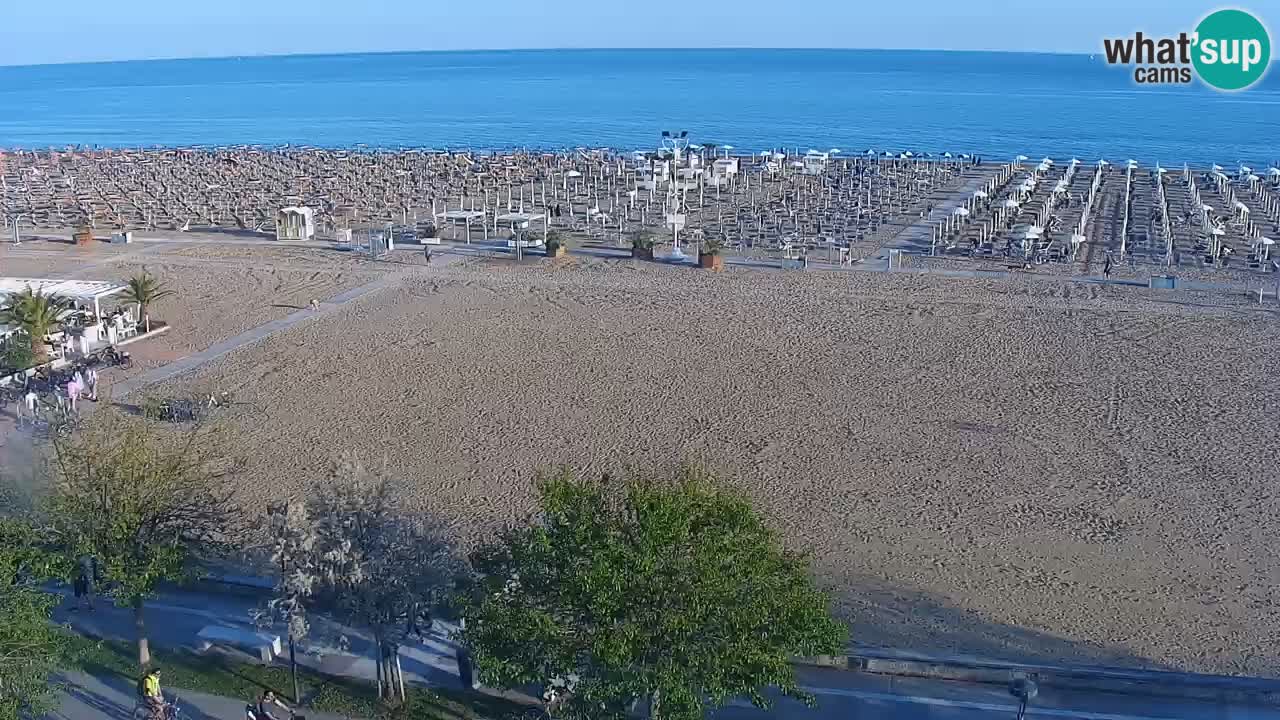 Live Webcam Bibione beach – view from Ashanti ApartHotel