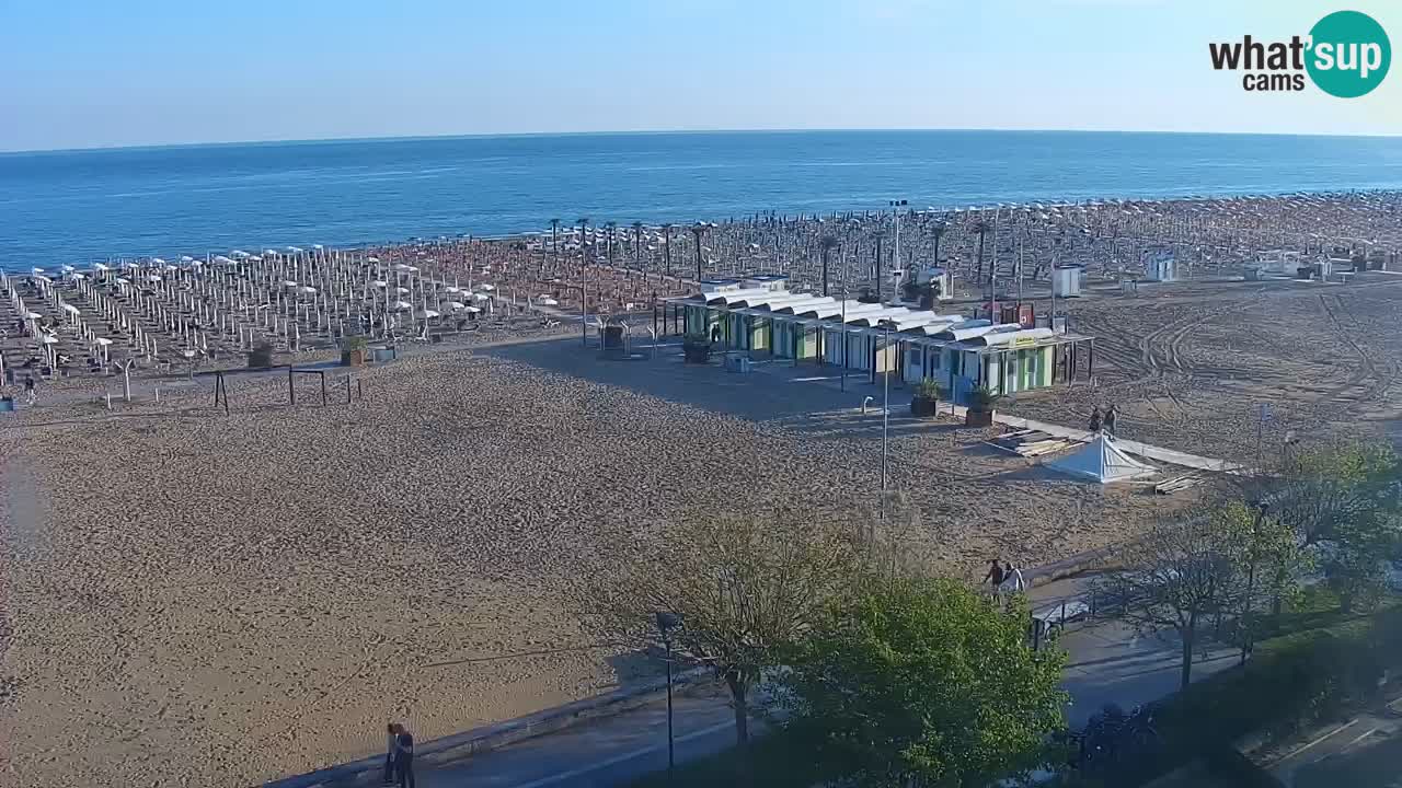 Live Webcam Bibione spiaggia – vista dall’Ashanti ApartHotel
