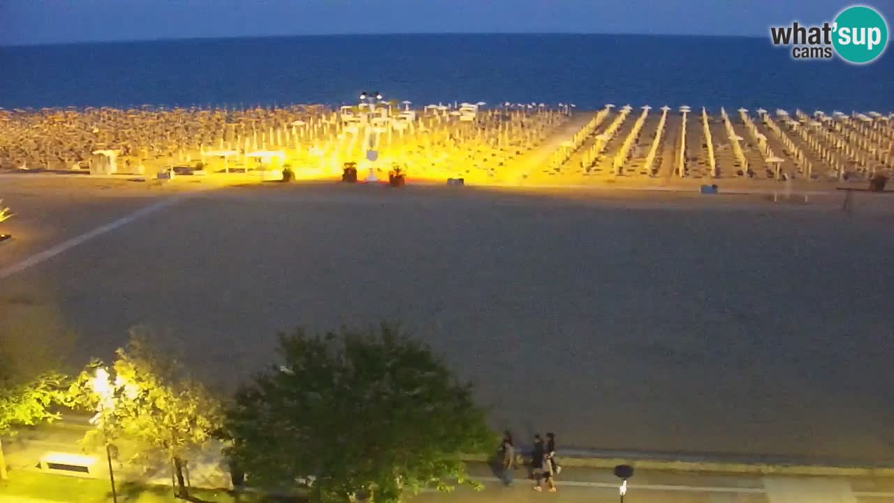 Live Webcam Bibione spiaggia – vista dall’Ashanti ApartHotel