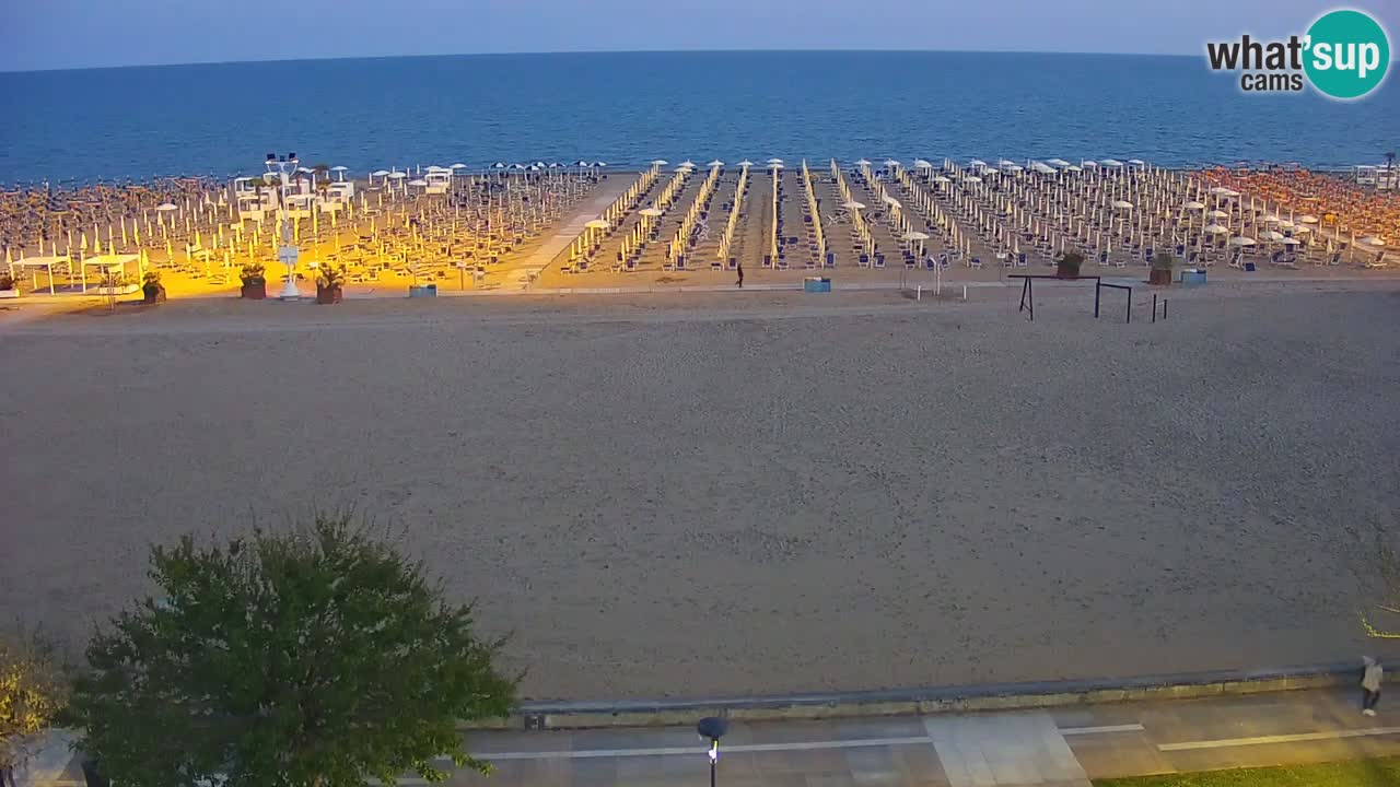 Live Webcam Bibione spiaggia – vista dall’Ashanti ApartHotel