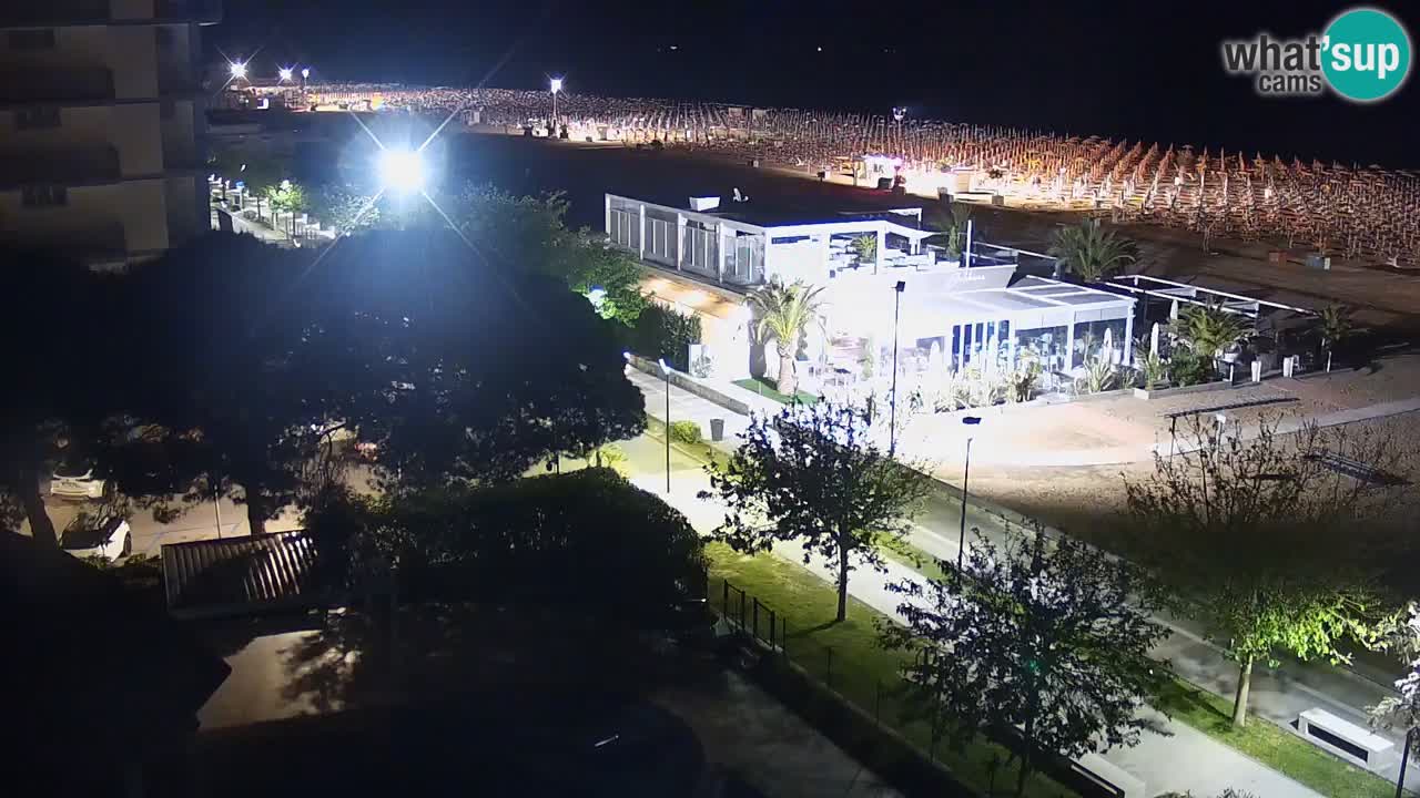 Live Webcam Bibione spiaggia – vista dall’Ashanti ApartHotel