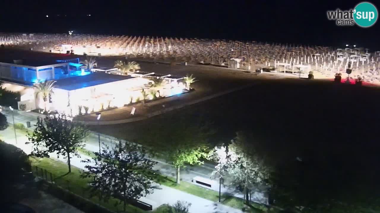 Live Webcam Bibione spiaggia – vista dall’Ashanti ApartHotel
