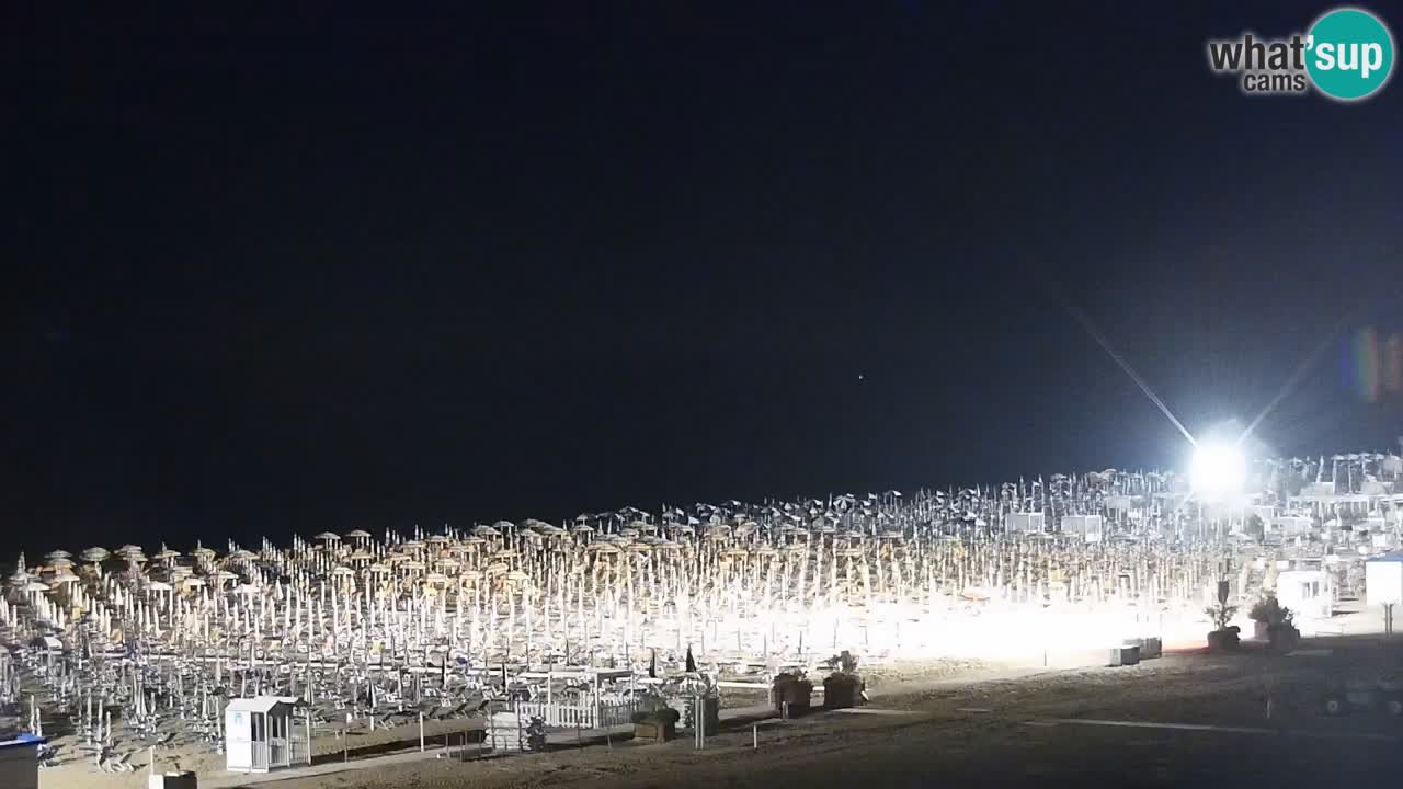 Webcam en vivo playa Bibione – vista desde Ashanti ApartHotel