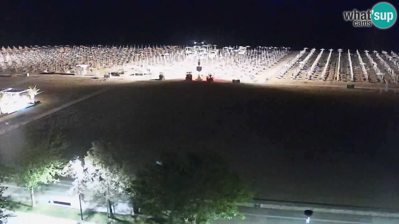 Webcam en vivo playa Bibione – vista desde Ashanti ApartHotel