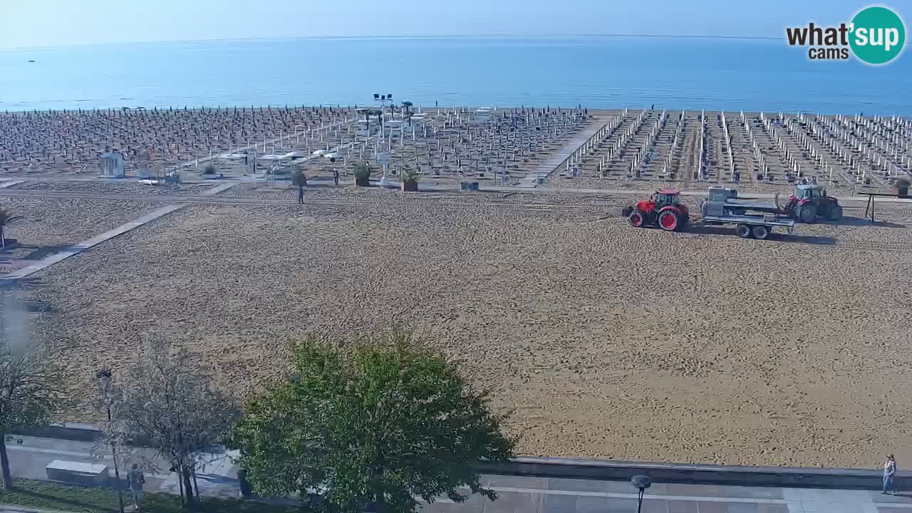 Webcam en vivo playa Bibione – vista desde Ashanti ApartHotel