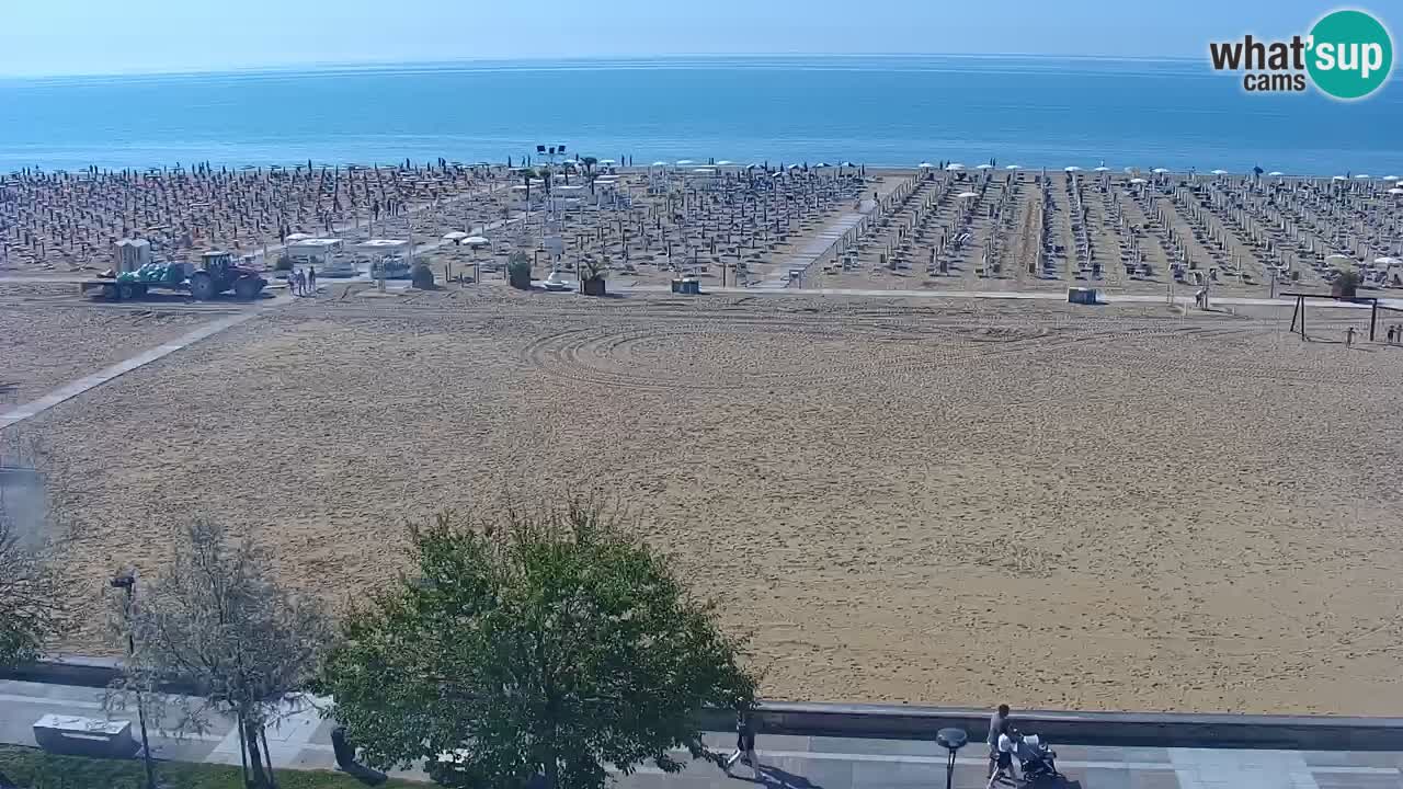 Web kamera Bibione plaža – pogled sa Ashanti ApartHotela