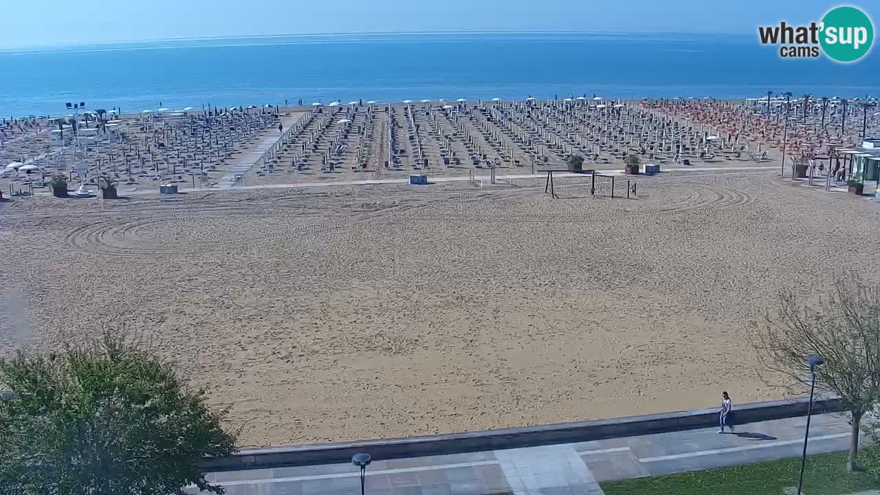 Webcam en vivo playa Bibione – vista desde Ashanti ApartHotel