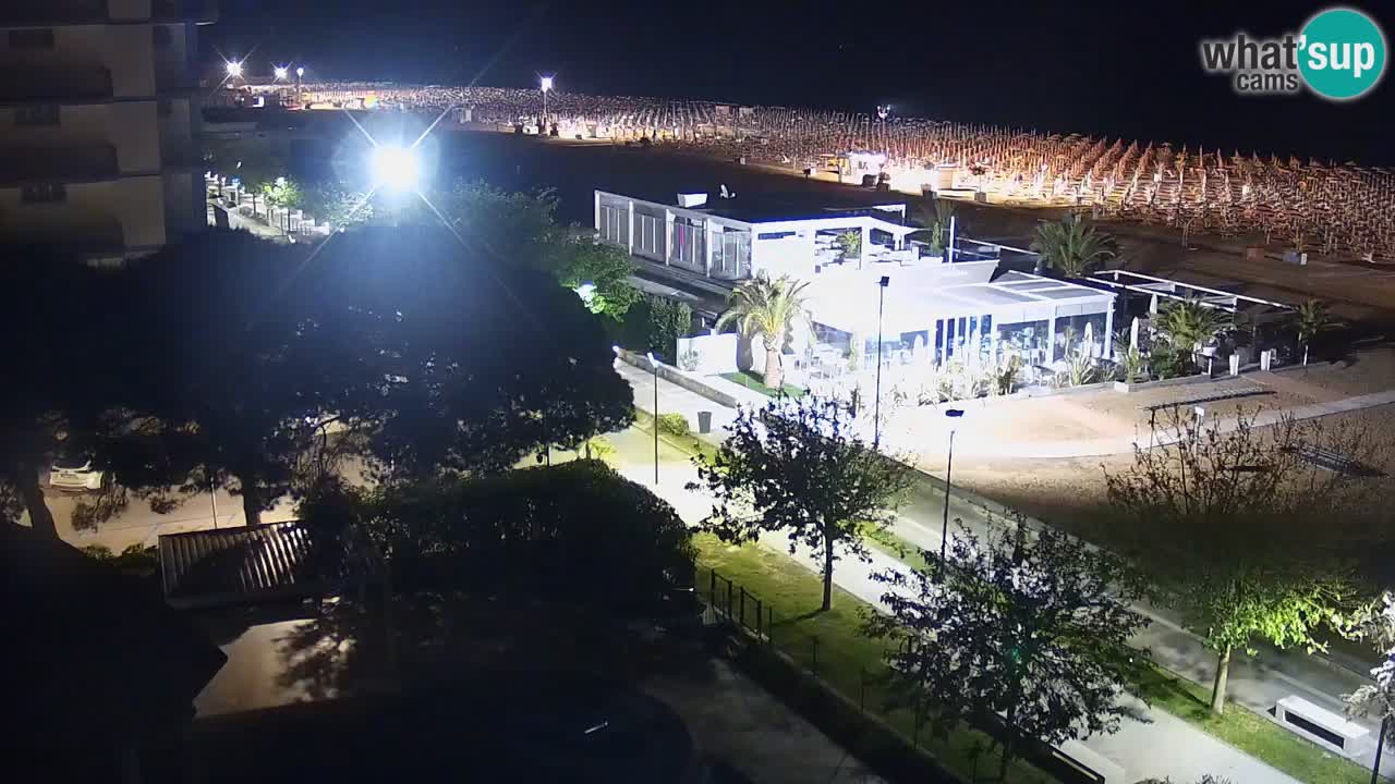 Live Webcam Bibione spiaggia – vista dall’Ashanti ApartHotel
