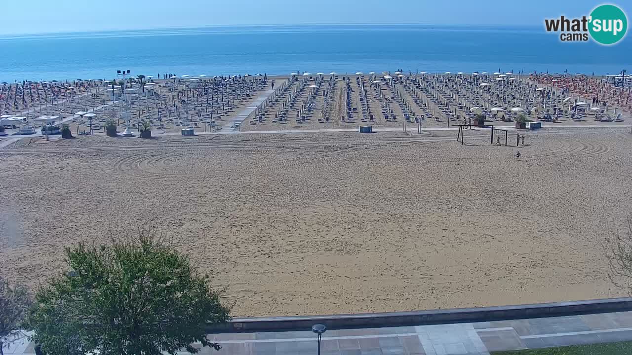 Webcam en vivo playa Bibione – vista desde Ashanti ApartHotel
