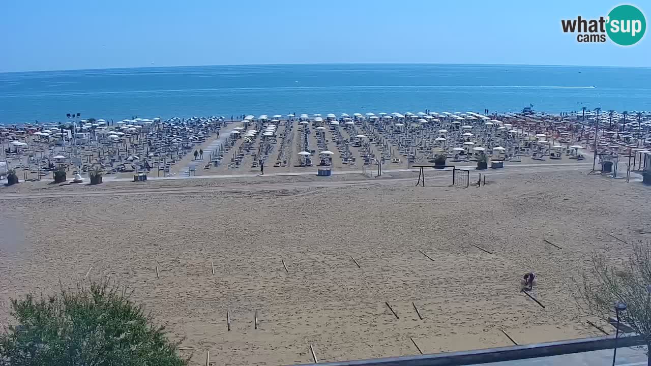Live Webcam Bibione Strand – Blick vom Ashanti ApartHotel