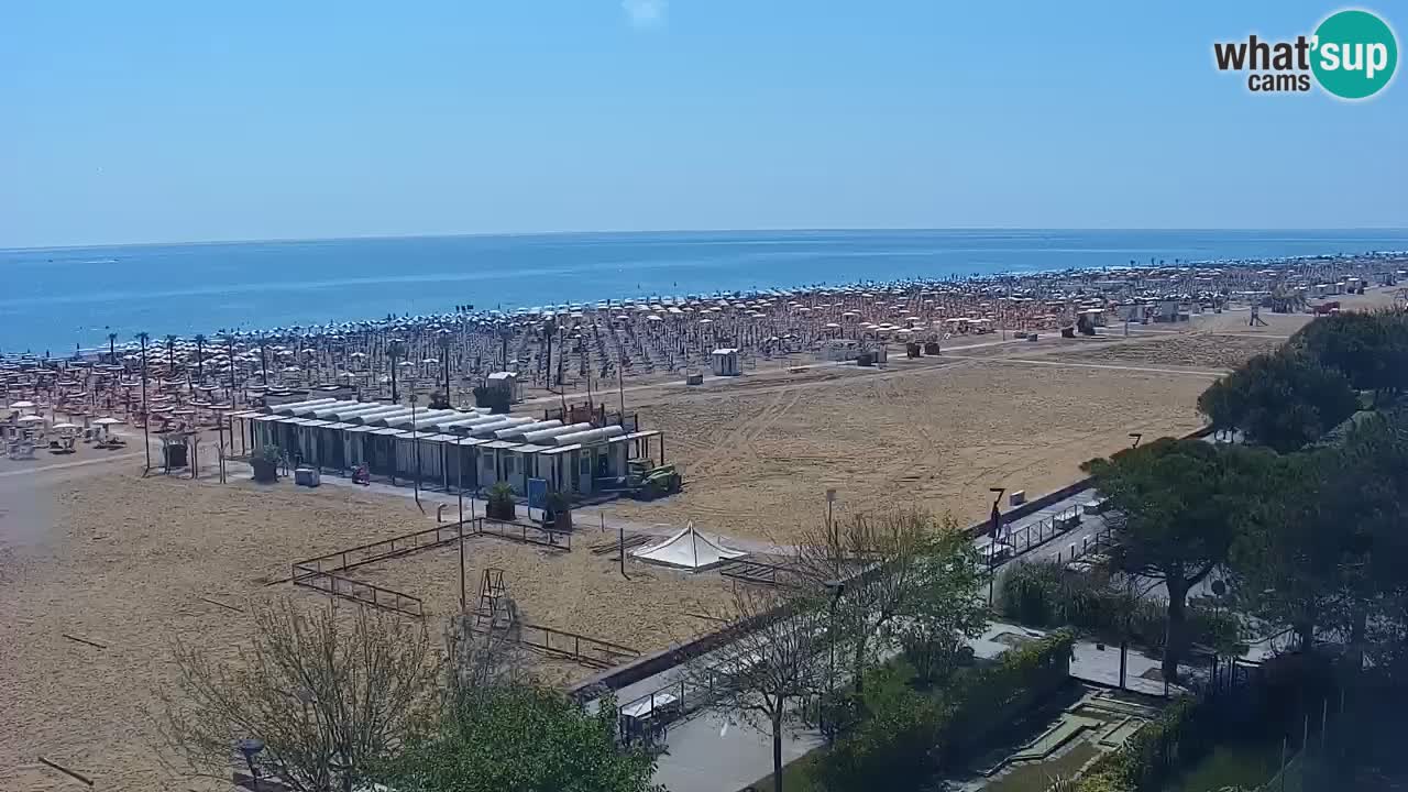 Live Webcam Bibione Strand – Blick vom Ashanti ApartHotel