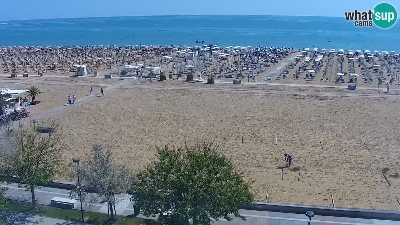 Live Webcam Bibione beach – view from Ashanti ApartHotel