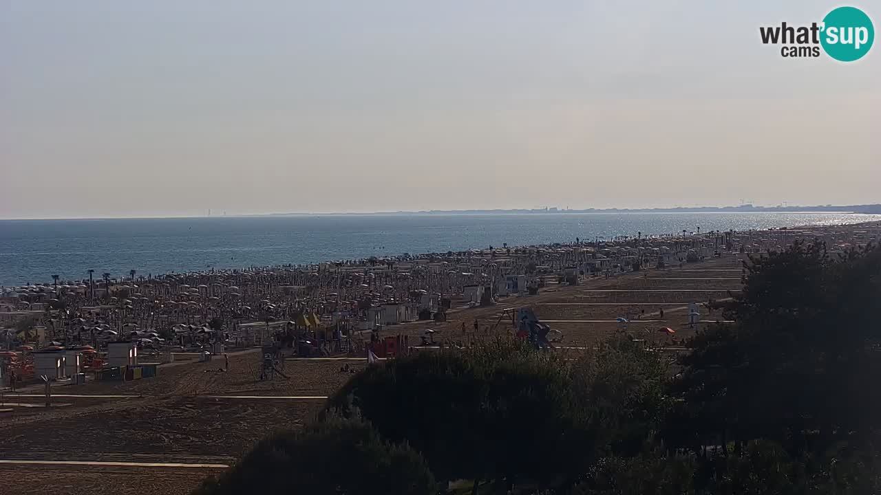 Live Webcam Bibione beach – view from Ashanti ApartHotel